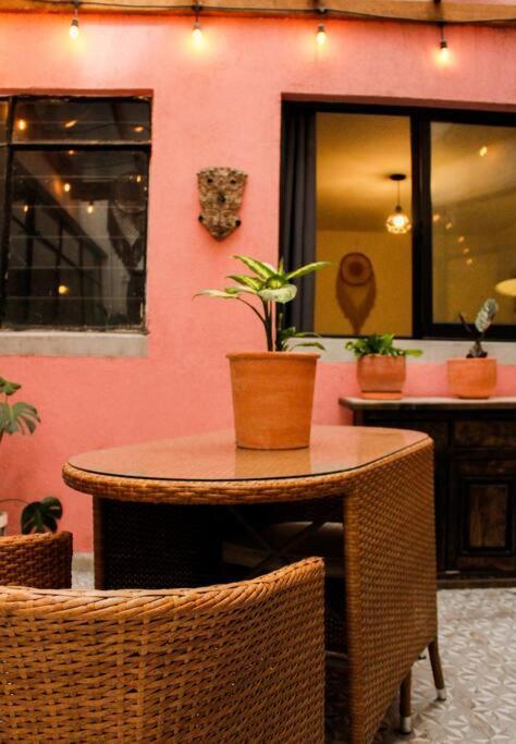 New Mex Inspired Bo-Ho Chic Apartment With Private Patio And Roof Terrace Mexico Extérieur photo