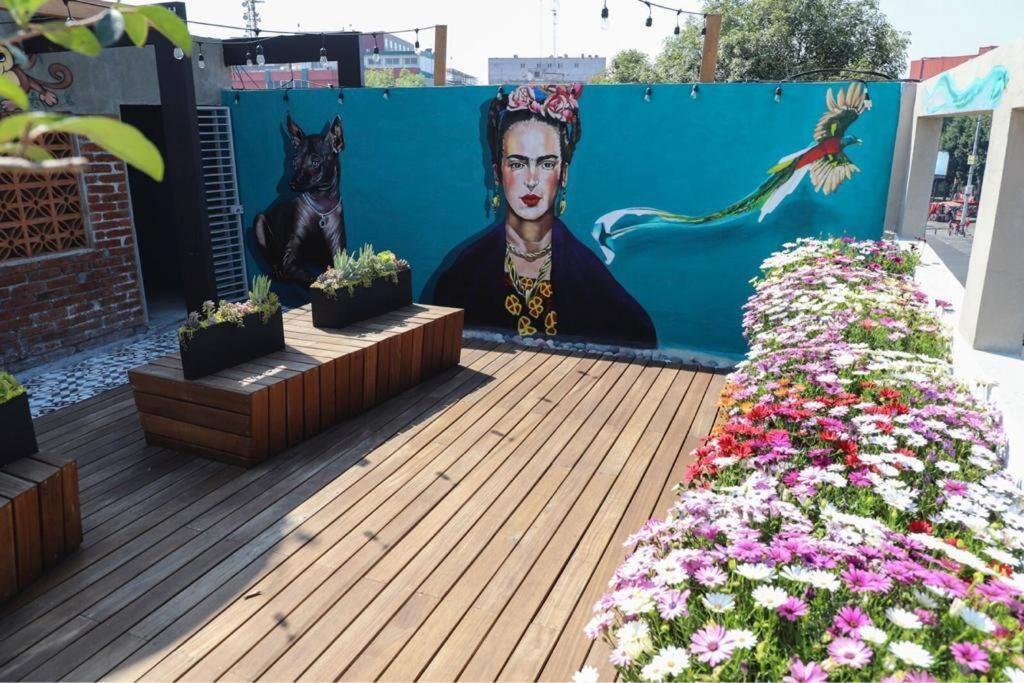 New Mex Inspired Bo-Ho Chic Apartment With Private Patio And Roof Terrace Mexico Extérieur photo